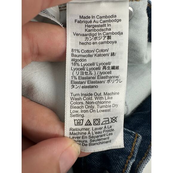 J. Crew 9" demi-boot crop jean in Wedgewood wash - Picture 10 of 10